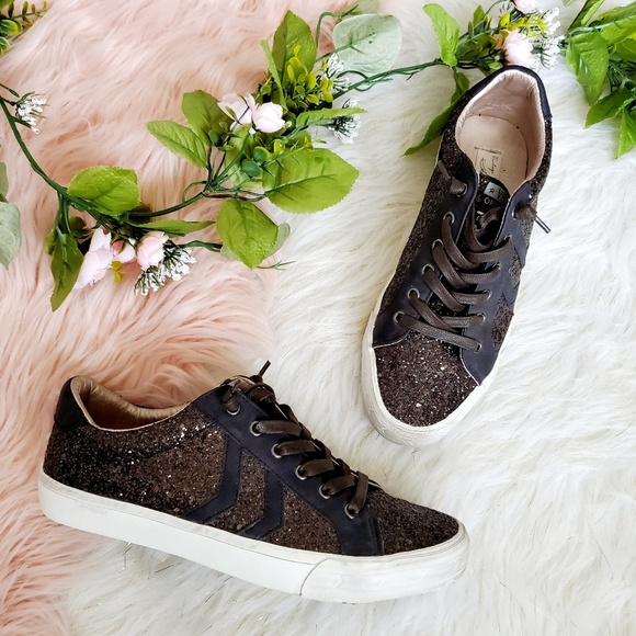Vintage Havana Shoes - Vintage Havana Future Bronze Glitter Sneakers